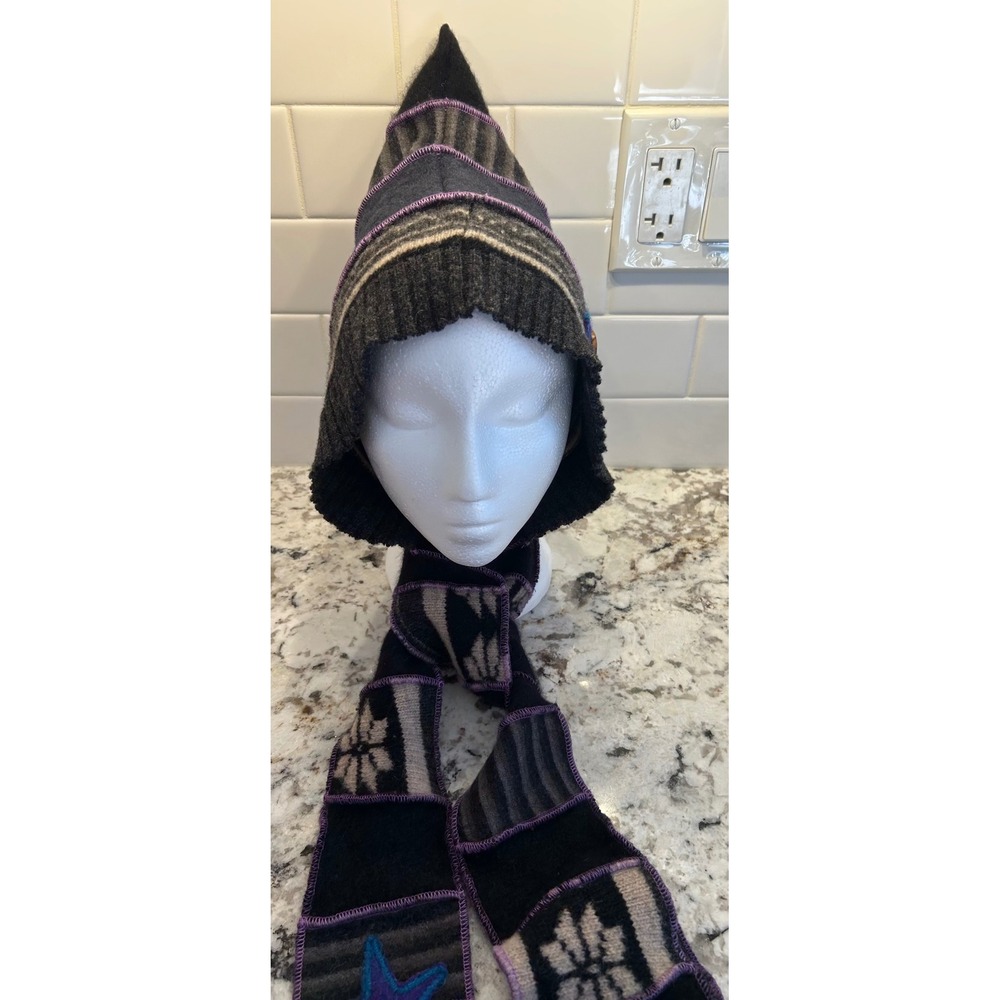 Pixie artisan cottagecore hat kids wool Forest Fairycore‎ Steiner Waldorf